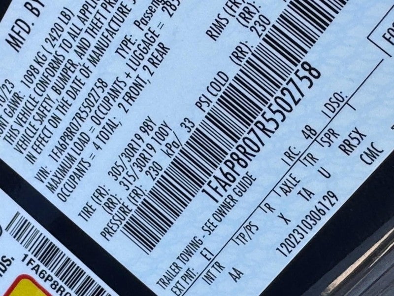 2024 Ford Mustang Dark Horse