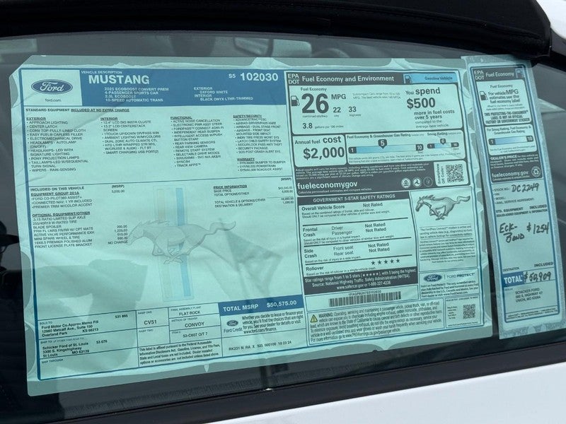 2025 Ford Mustang EcoBoost Premium