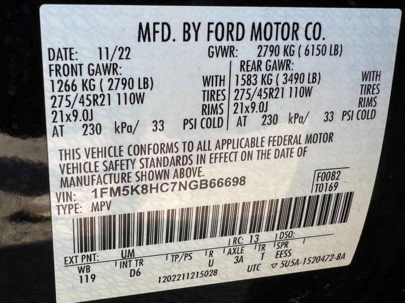 2022 Ford Explorer Platinum