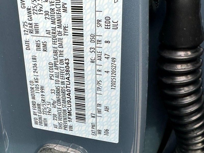 2026 Ford Escape Platinum