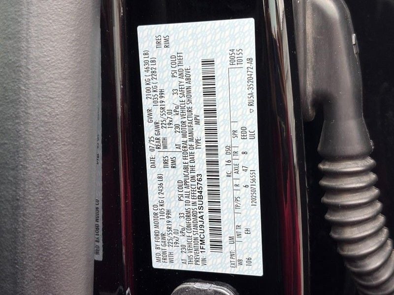 2025 Ford Escape Platinum