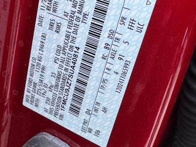 2025 Ford Escape Platinum