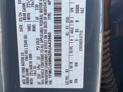 2024 Ford Escape ST-Line