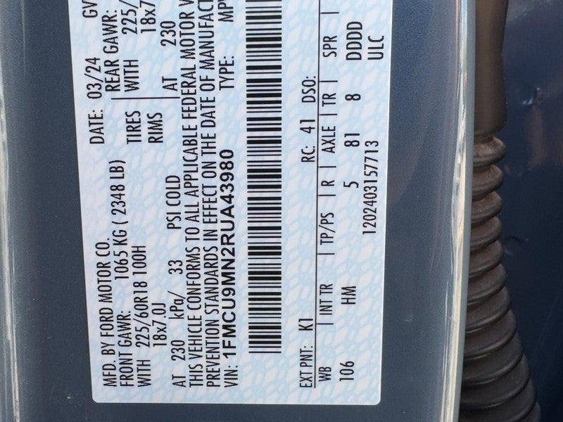 2024 Ford Escape ST-Line