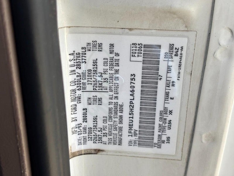 1993 Ford Bronco Base