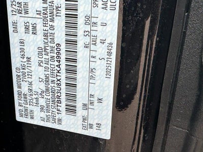 2026 Ford Transit Van Base