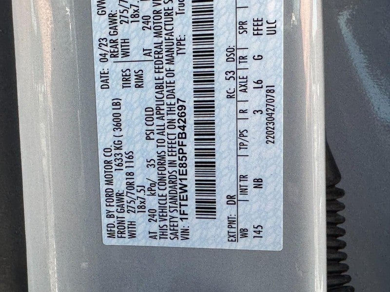 2023 Ford F-150 Tremor