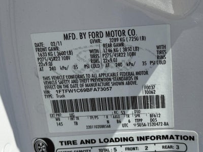 2011 Ford F-150 Lariat Limited