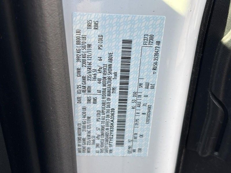 2025 Ford Transit Van Base