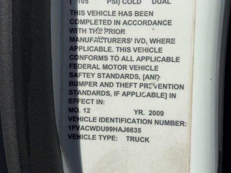 2009 Freightliner M2 106 Medium Duty Base