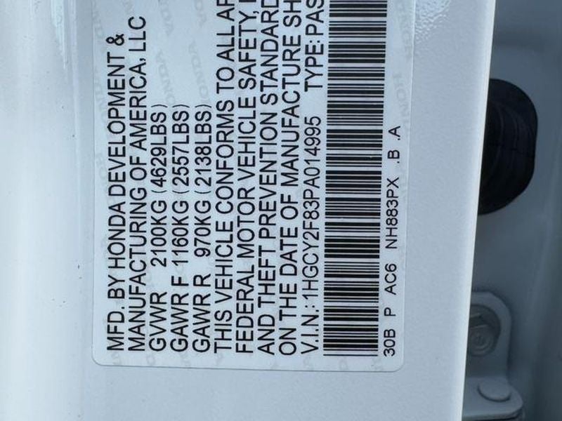2023 Honda Accord Hybrid Touring