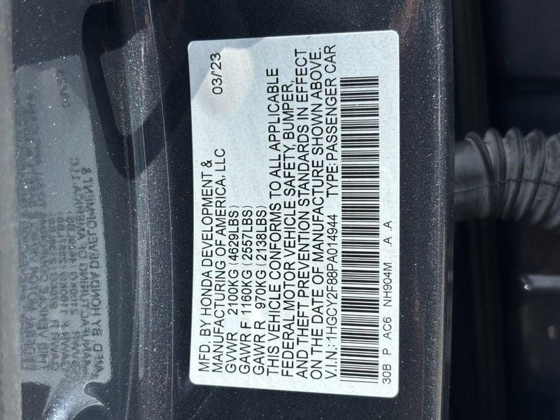 2023 Honda Accord Hybrid Touring