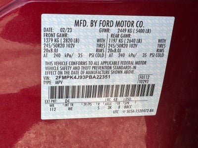 2023 Ford Edge ST-Line