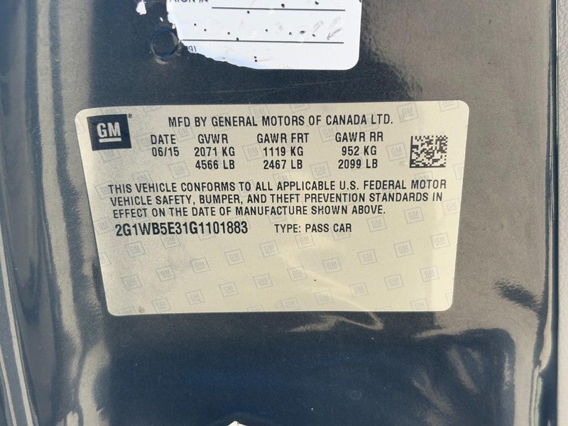 2016 Chevrolet Impala Limited LT