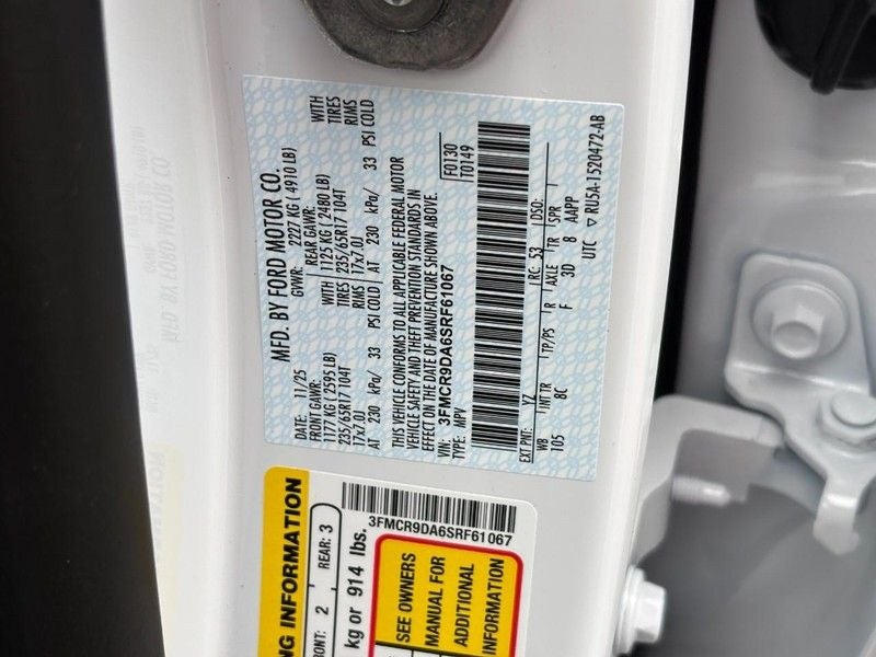 2025 Ford Bronco Sport Badlands