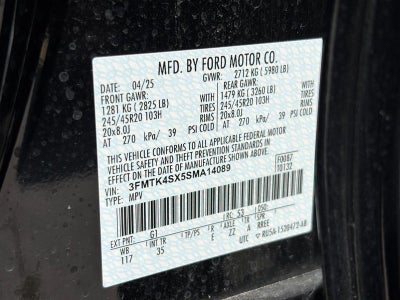 2025 Ford Mustang Mach-E GT