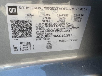 2025 Chevrolet Silverado LT Trail Boss