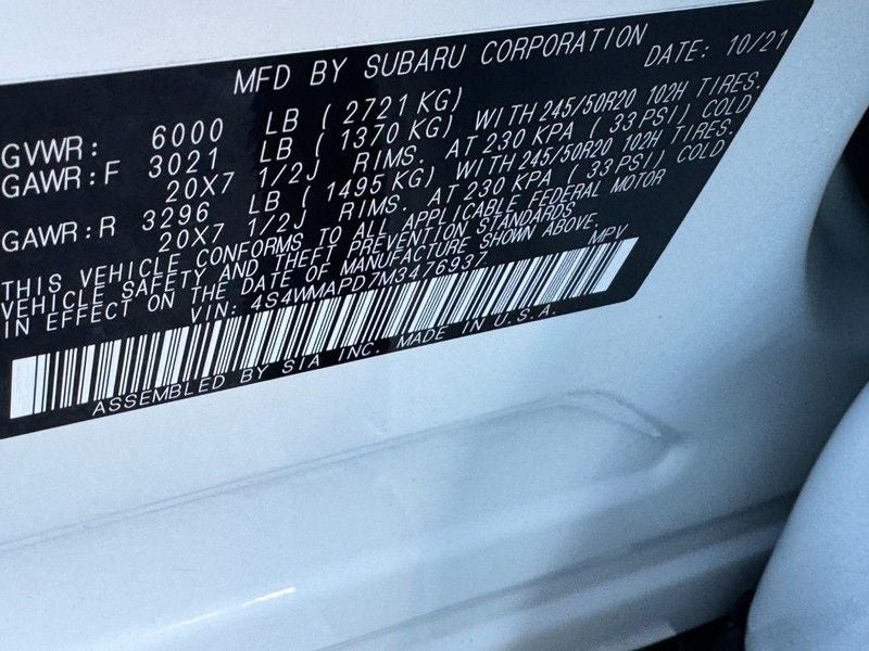 2021 Subaru Ascent Limited