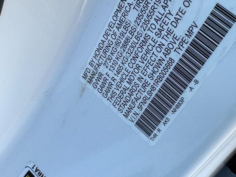 2024 Honda Odyssey Touring