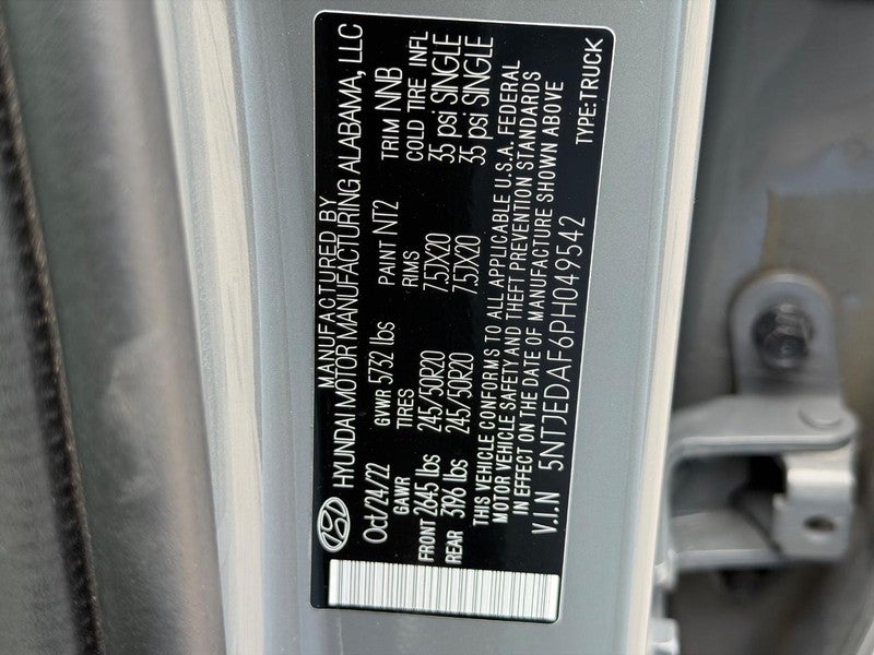 2023 Hyundai Santa Cruz Limited