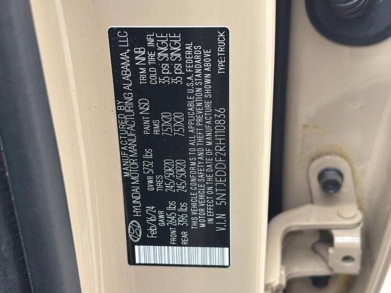 2024 Hyundai Santa Cruz Limited