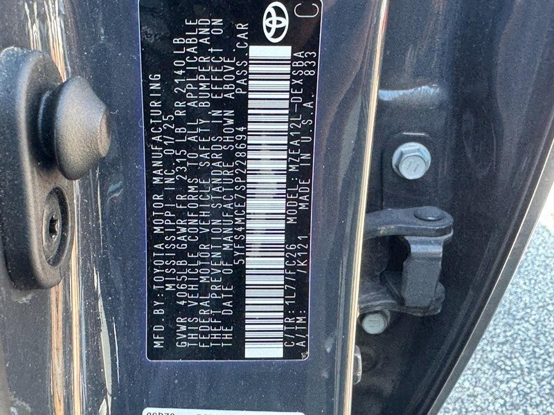 2025 Toyota Corolla SE