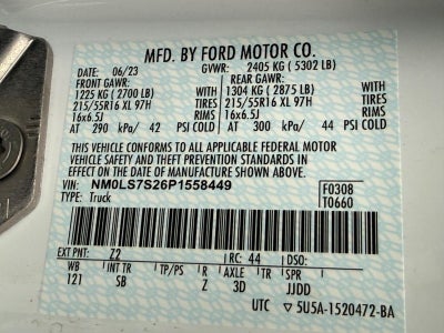 2023 Ford Transit Connect XL