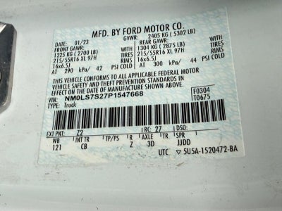 2023 Ford Transit Connect XL