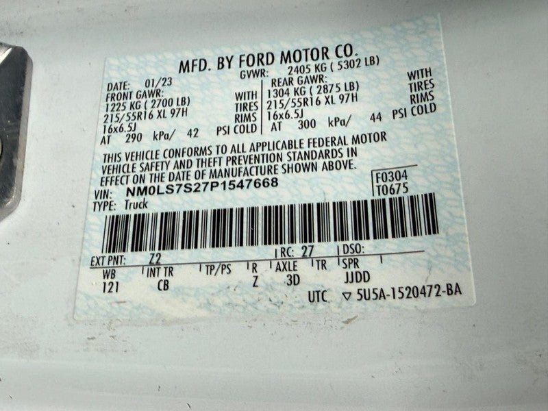 2023 Ford Transit Connect XL