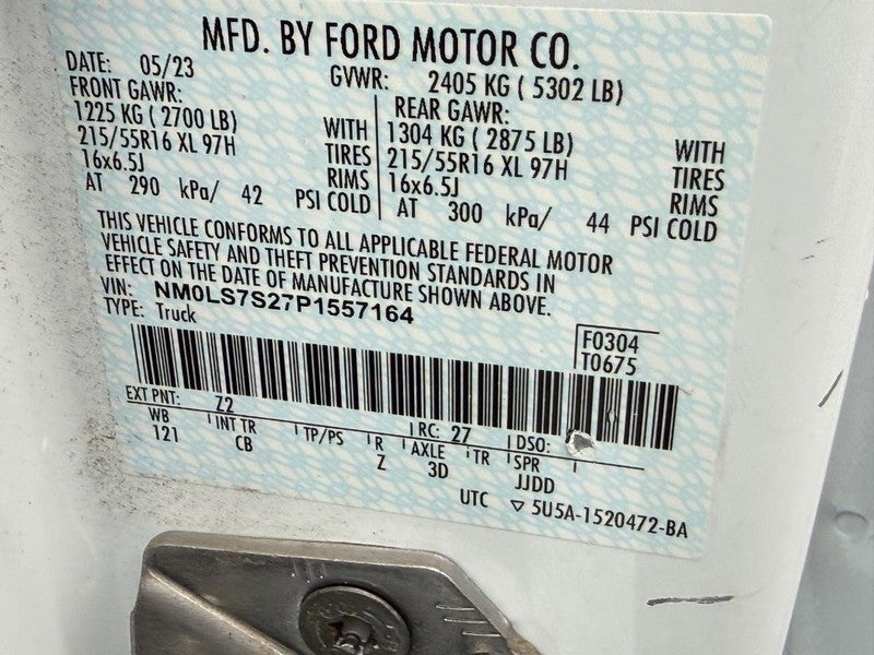 2023 Ford Transit Connect XL