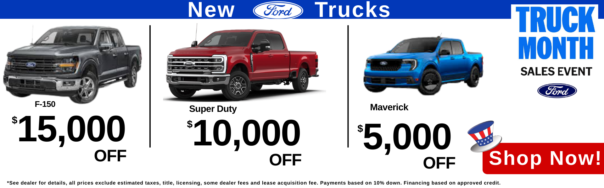 Ford Truck Month Deals - Schicker Ford of Union