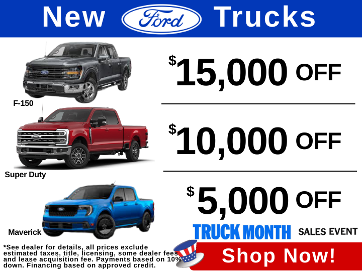 Ford Truck Month Deals - Schicker Ford of Union