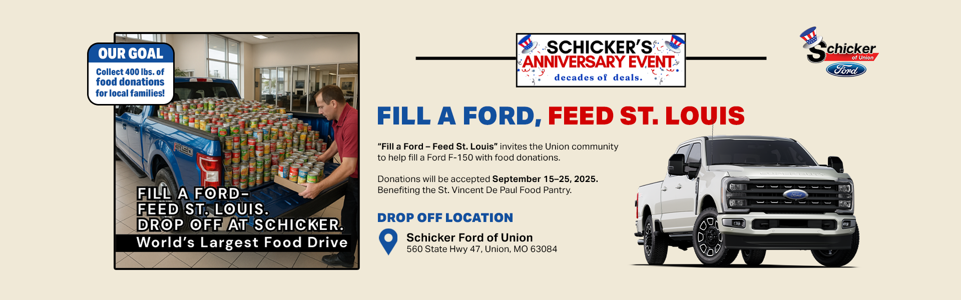 Fill a Ford – Feed St. Louis