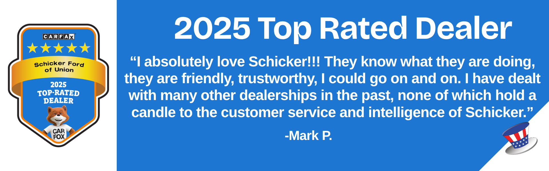 2025 Top Rated Dealer