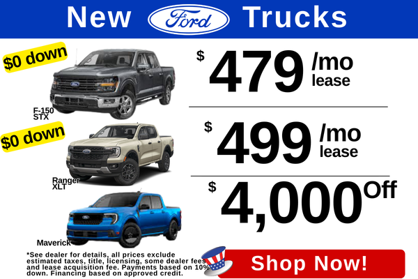 New Ford Trucks