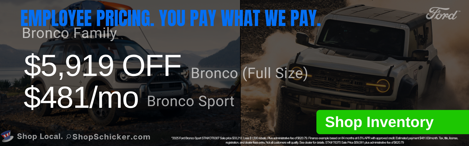 Bronco & Bronco Sport