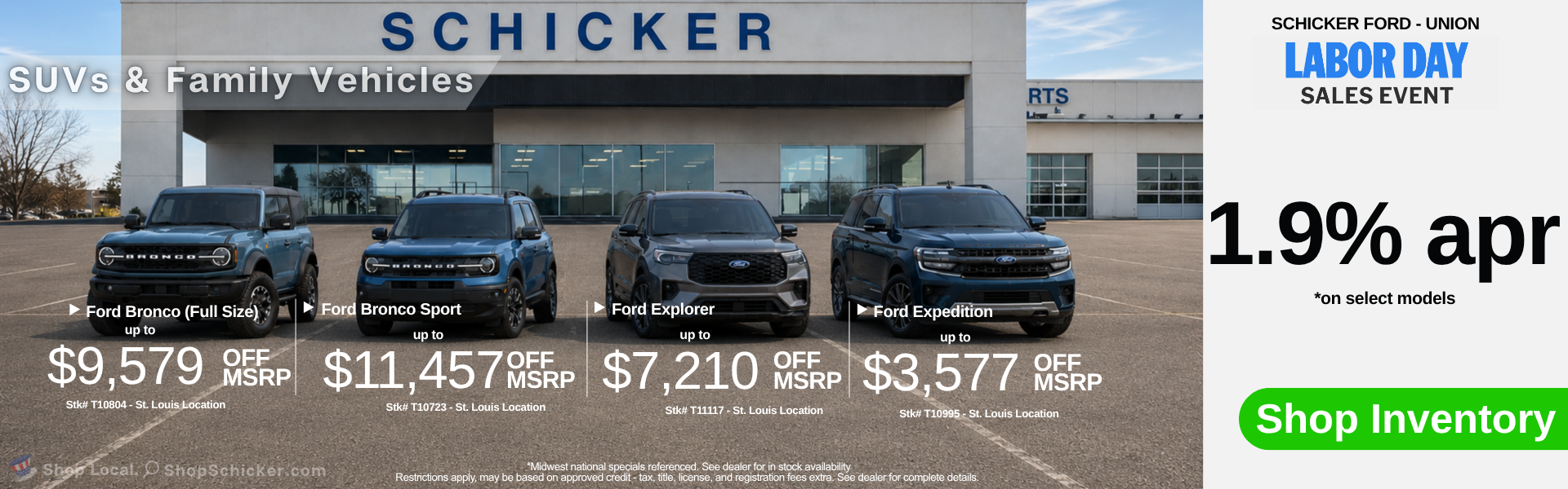 SUVs and Family Vehicles